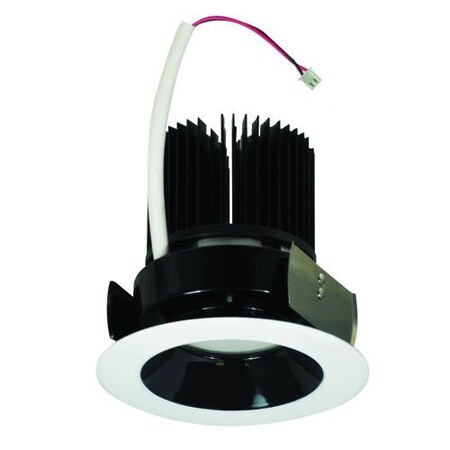 Nora Lighting NRM-411L8535HZW 4 in. Marquise Reflector44; 850Lm44; 3500K44; Haze44; White Flange